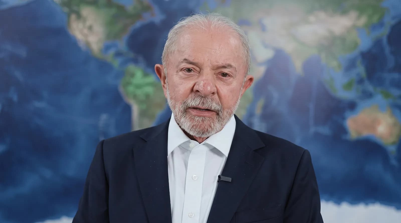 Presidente Lula durante pronunciamento sobre o caso Banco Master